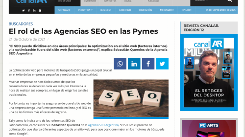 entrevista consultor seo sebastian querelos